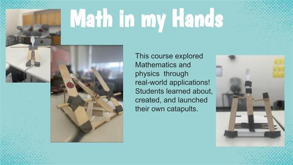 Slides describing coursework that happened at Chelsea High School during Acceleration Academy.